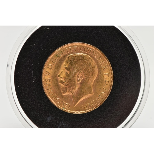 119 - A FULL GOLD SOVEREIGN GEORGE V, London 1912, 7.98 gram, 916.6 fine, 22.5 diameter
