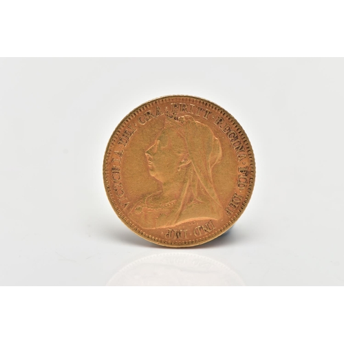 120 - A QUEEN VICTORIA GOLD HALF SOVEREIGN COIN, 1894 (SOME WARE) together with a 1970 GB and Northern Ire... 