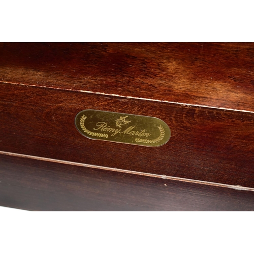 482 - A REGENCY ROSEWOOD TEA CADDY AND TWO WRITING SLOPES, the tea caddy of sarcophagus form supported on ... 