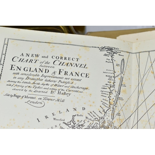 496 - BOOKS five titles comprising 'Great Britain's Coasting Pilots', Being a New and Exact Survey of the ... 