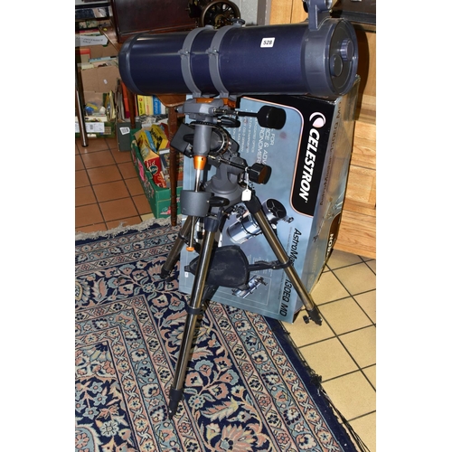 528 - CELESTRON ASTROMASTER 130EQ MD TELESCOPE (boxed) specifications: 650mm focal length (f/5) 130mm (5  ... 