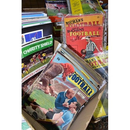 563 - FOOTBALL EPHEMERA, a large collection of miscellaneous Football related material to include twenty-n... 