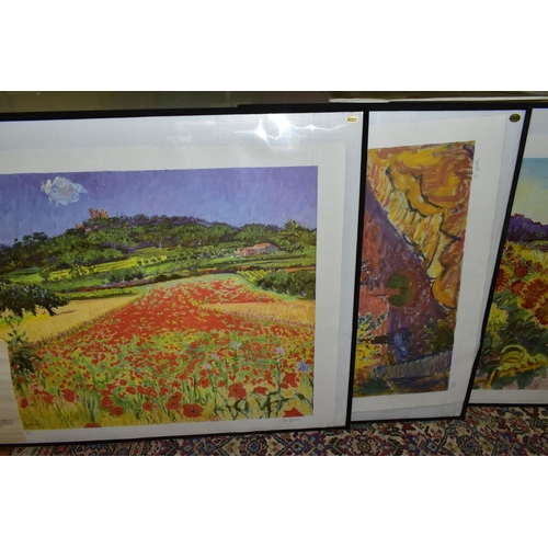 573 - FREDERICK GORE RA (BRITISH 1913-2009) THREE LIMITED EDITION LITHOGRAPHIC PRINTS ALL WITH CERTIFICATE... 