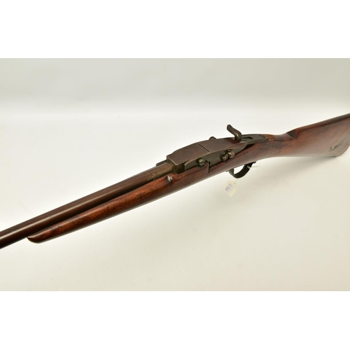 574 - A SINGLE BARREL .410 SHOTGUN, bearing no visible serial number or maker's name, chambered and proved... 