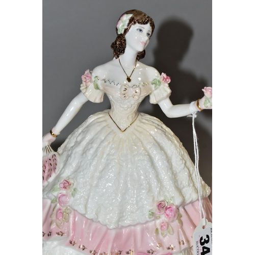 340 - A COALPORT LIMITED EDITION 'OLIVIA' FIGURINE, Coalport Heirloom Figurine of the Year 1997, for Compt... 