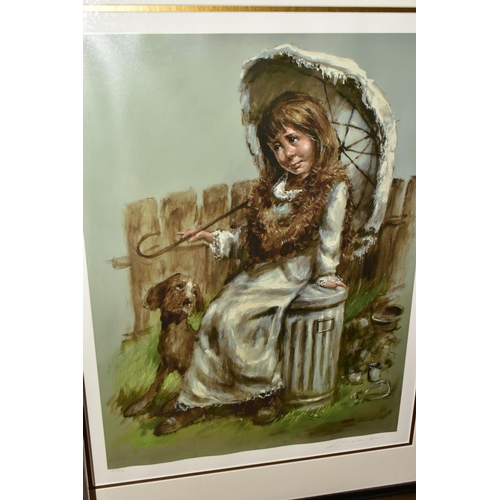 539 - BARRY LEIGHTON-JONES (BRITISH 1932-?) TWO SIGNED LIMITED EDITION GICLEÉ PRINTS, comprising 'Young Gr... 