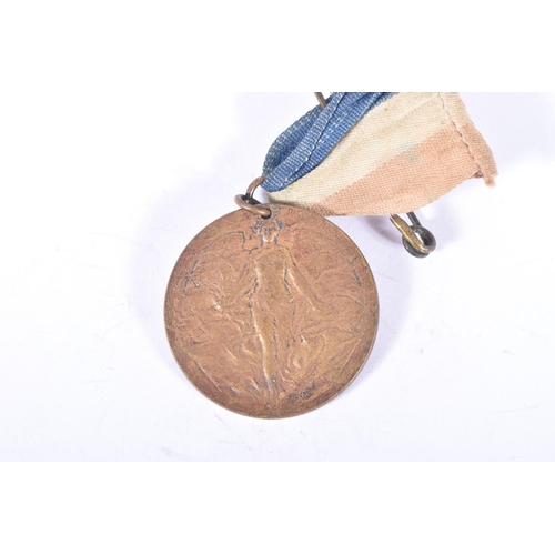 268 - TWO WWI MEDALS AND TWO BIRMINGHAM PEACE MEDALS, a 1788 Druids head penny, the two medals are a 1914-... 