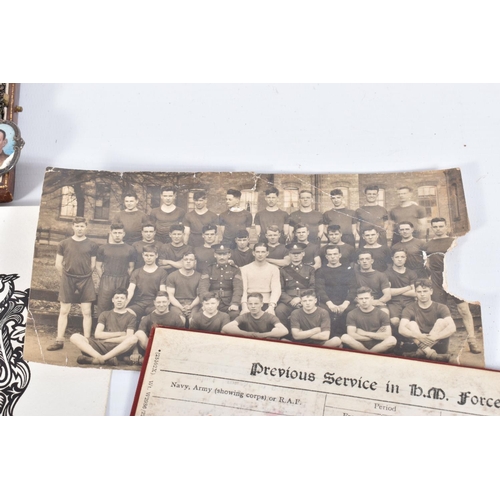 277 - WWI DEATH PLAQUE AND MEMORIAL SCROLL, named to William Richard Burgin, East Yorkshire Regiment, The ... 