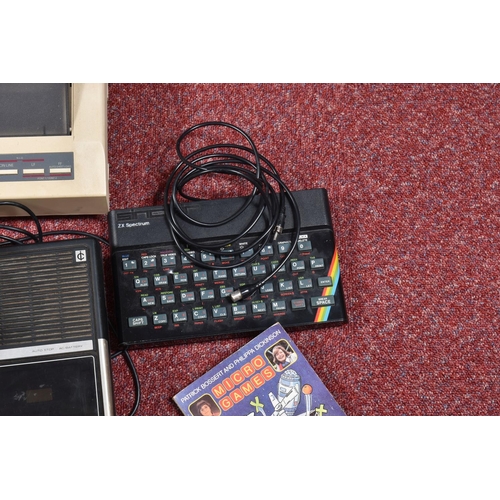 137 - ZX SPECTRUM 48K COMPUTER, CITIZEN 120D+ PRINTER AND A QUANTITY OF GAMES, games include  Starglider, ... 