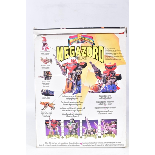 11 - A BOXED BANDAI POWER RANGERS MEGAZORD DELUXE SET, No.2260, appears largely complete but appears to b... 