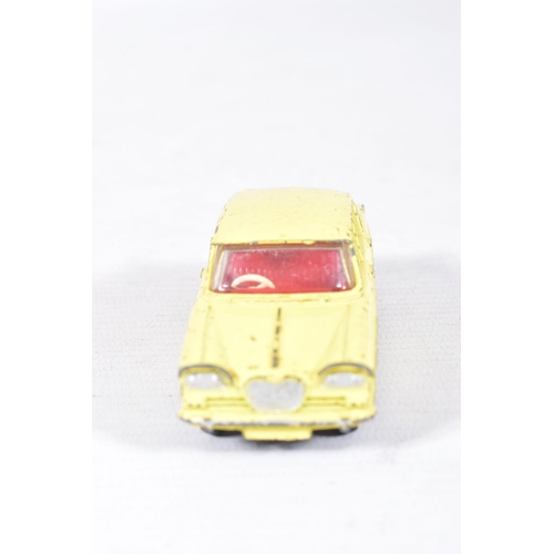 16 - AN UNBOXED DINKY TOYS SINGER VOGUE, No.145, rarer version with yellow body, red interior, playworn c... 