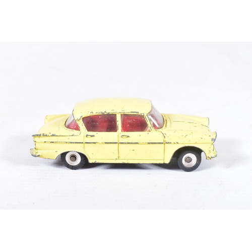 16 - AN UNBOXED DINKY TOYS SINGER VOGUE, No.145, rarer version with yellow body, red interior, playworn c... 