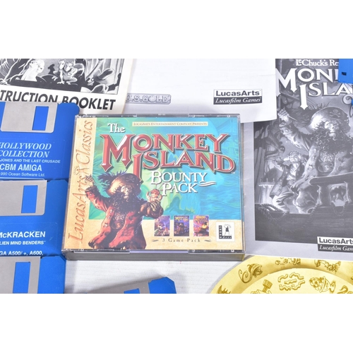 23 - COLLECTION OF CLASSIC LUCAS ARTS ADVENTURE GAMES, includes Monkey Island 2, Zak McKracken And The Al... 