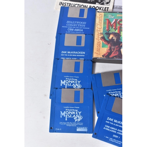 23 - COLLECTION OF CLASSIC LUCAS ARTS ADVENTURE GAMES, includes Monkey Island 2, Zak McKracken And The Al... 