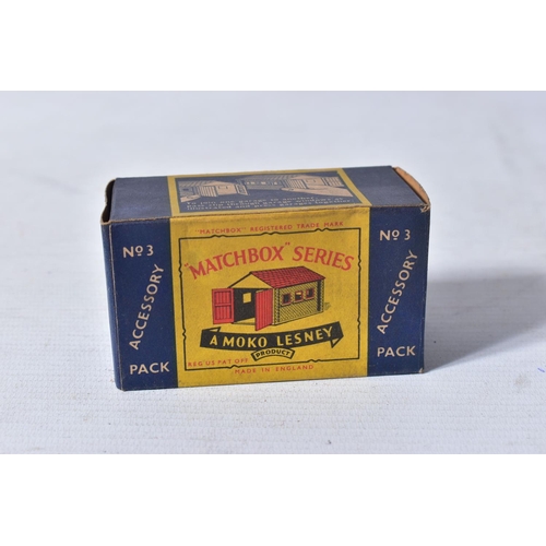 33 - TWO BOXED MOKO LESNEY MATCHBOX SERIES ACCESSORY PACKS, Bedford Car Transporter, No.2, pale blue body... 