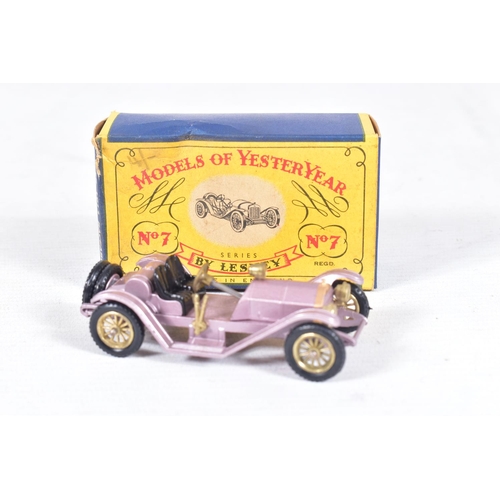 35 - A COLLECTION OF BOXED MATCHBOX MODELS OF YESTERYEAR, all are early issues, to include 1905 Shand-Mas... 