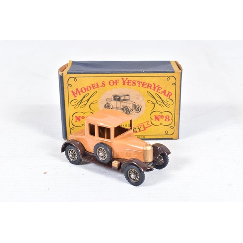 35 - A COLLECTION OF BOXED MATCHBOX MODELS OF YESTERYEAR, all are early issues, to include 1905 Shand-Mas... 