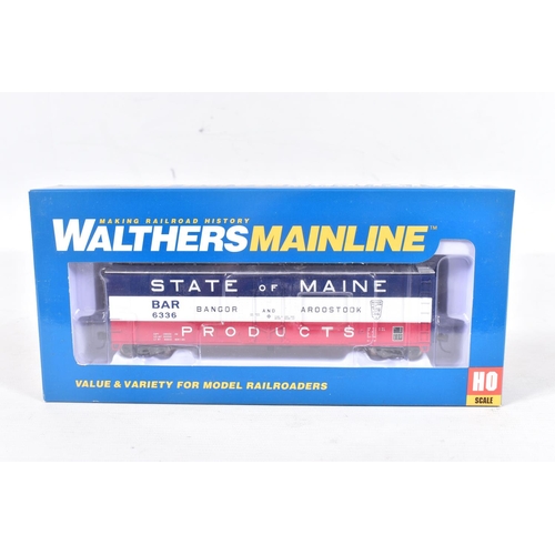 45 - A QUANTITY OF BOXED ASSORTED WALTHERS MAINLINE AND WALTHERS PROTO HO GAUGE U.S AND CANADIAN OUTLINE ... 