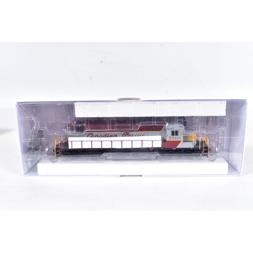 46 - A BOXED ATHEARN HO GAUGE CANADIAN PACIFIC G.M. EMD SD40 SWITCHER LOCOMOTIVE, No.ATH98863, No.5508, m... 