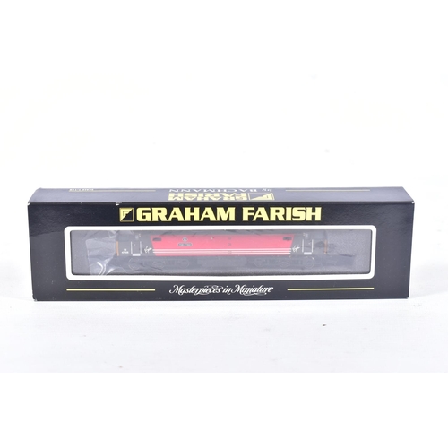 55 - THREE BOXED N GAUGE LOCOMOTIVES, Graham Farish class 08 No.D4019, B.R. green livery (1005), Farish b... 