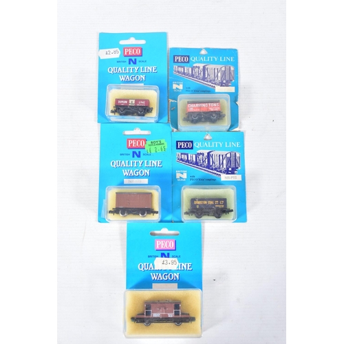 57 - A QUANTITY OF ASSORTED BOXED N GAUGE ROLLING STOCK, Revolution, Graham Farish, Farish by Bachmann, D... 