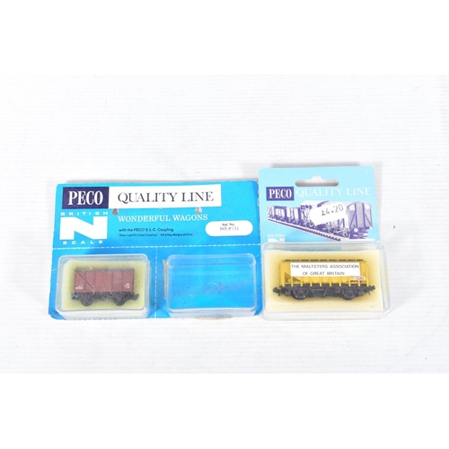 57 - A QUANTITY OF ASSORTED BOXED N GAUGE ROLLING STOCK, Revolution, Graham Farish, Farish by Bachmann, D... 