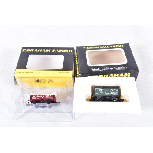 57 - A QUANTITY OF ASSORTED BOXED N GAUGE ROLLING STOCK, Revolution, Graham Farish, Farish by Bachmann, D... 