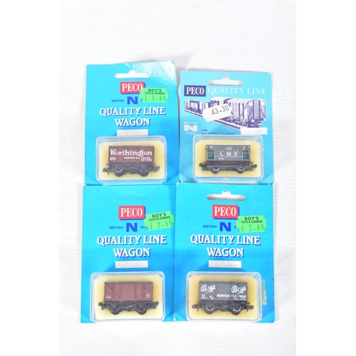 57 - A QUANTITY OF ASSORTED BOXED N GAUGE ROLLING STOCK, Revolution, Graham Farish, Farish by Bachmann, D... 