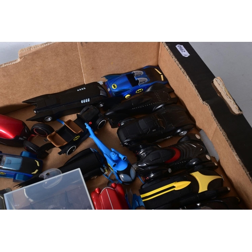 68 - A COLLECTION OF BOXED AND UNBOXED EAGLEMOSS BATMOBILE MODELS, three still sealed in original packagi... 
