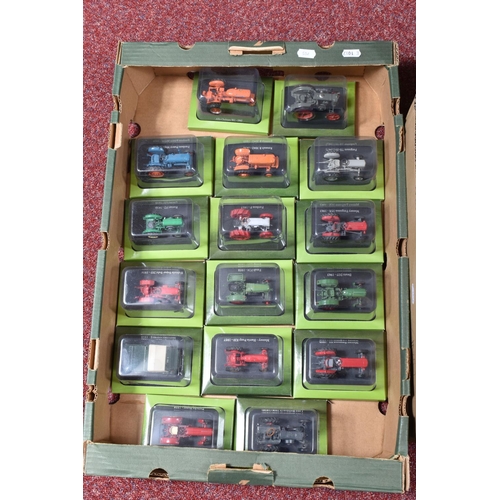 78 - A QUANTITY OF BOXED HACHETTE TRACTORS AND THE WORLD OF FARMING PARTWORK COLLECTION MODELS, all still... 