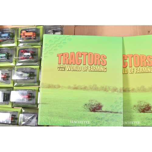 78 - A QUANTITY OF BOXED HACHETTE TRACTORS AND THE WORLD OF FARMING PARTWORK COLLECTION MODELS, all still... 