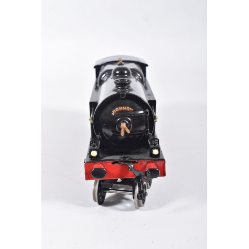 86 - AN UNBOXED HORNBY O GAUGE CLOCKWORK No.2 SPECIAL TANK LOCOMOTIVE, No.6781, L.M.S. red lined black li... 