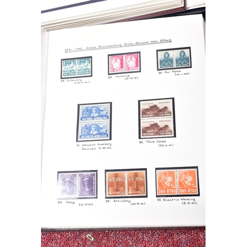 194 - IMPRESSIVE COLLECTION OF MAINLY MNH COMMONWEALTH STAMPS in seven albums and as new issues on cards i... 