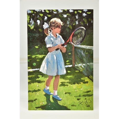 301 - SHERREE VALENTINE DAINES (BRITISH 1959) 'PLAYFUL TIMES', a signed limited edition print depicting a ... 