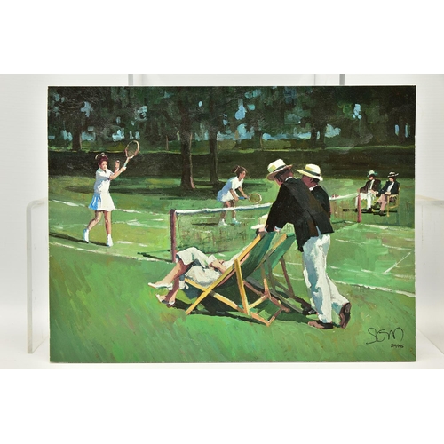 303 - SHERREE VALENTINE DAINES (BRITISH 1959) 'PERFECT MATCH, a signed limited edition print depicting a t... 