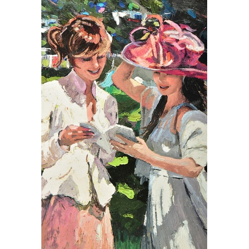 311 - SHERREE VALENTINE DAINES (BRITISH 1959) 'ROYAL ASCOT LADIES DAY II', a signed limited edition print ... 