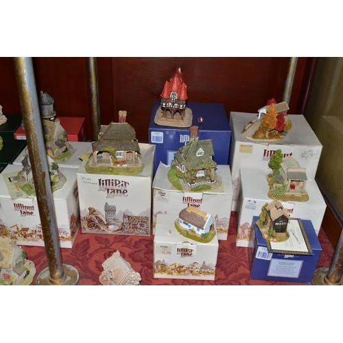 500 - FIFTY THREE LILLIPUT LANE SCULPTURES FROM VARIOUS COLLECTIONS, mostly boxed and with deeds, to inclu... 