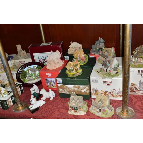 500 - FIFTY THREE LILLIPUT LANE SCULPTURES FROM VARIOUS COLLECTIONS, mostly boxed and with deeds, to inclu... 