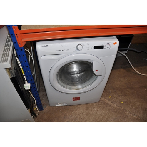 A SHALLOW HOOVER VTS 715D21 WASHING MACHINE width 60cm x depth 46cm x