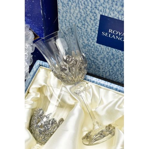 83 - ASSORTED SILVER AND WHITE METAL ITEMS, to include a cased set of six teaspoons, hallmarked 'C Robath... 