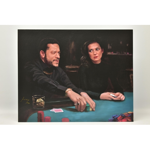 313 - VINCENT KAMP (BRITISH CONTEMPORARY) 'ANTOINE'S LAST MOVE', a signed limited edition print depicting ... 