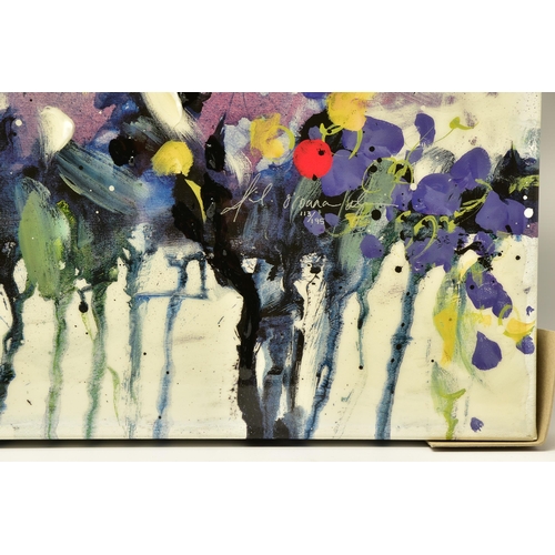 321 - DANIELLE O'CONNOR AKIYAMA (CANADA 1957) 'POSTERITY III', a signed limited edition box canvas print d... 