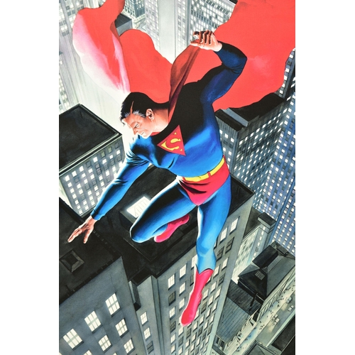 314 - ALEX ROSS FOR DC COMICS (AMERICAN CONTEMPORARY) 'SUPERMAN TWENTIETH CENTURY' signed limited edition ... 