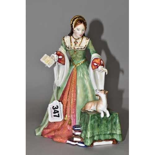 347 - A ROYAL DOULTON TUDOR ROSE FIGURE 'LADY JANE GREY', HN 3680  issued in a limited edition 820/5000, h... 