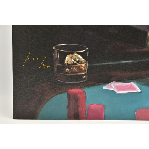 295 - VINCENT KAMP (BRITISH CONTEMPORARY) 'ANTOINE'S LAST MOVE', a signed limited edition print depicting ... 