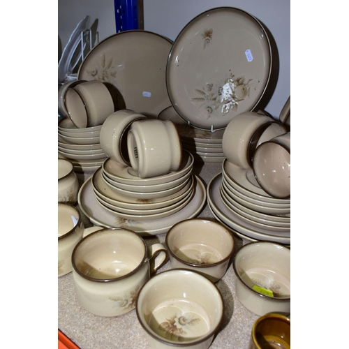 442 - AN EIGHTY THREE PIECE DENBY MEMORIES DINNER SERVICE, comprising a twin handled vegetable dish, two c... 