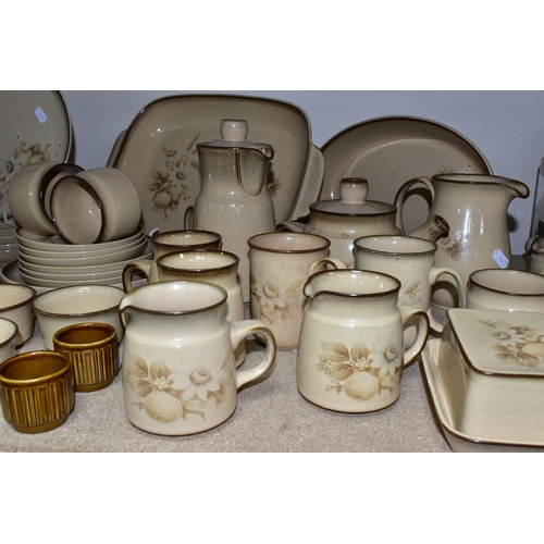 442 - AN EIGHTY THREE PIECE DENBY MEMORIES DINNER SERVICE, comprising a twin handled vegetable dish, two c... 