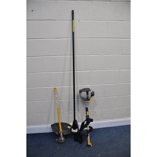 1080 - A RYOBI RBC30SES BUSH CUTTER along with an extendable chainsaw attachment (UNTESTED but engine pulli... 