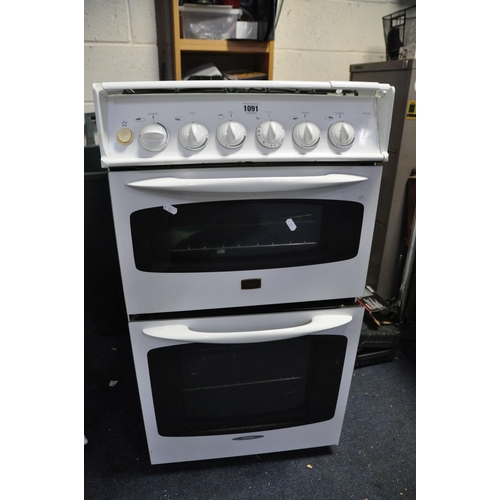 1091 - A PARKINSON COWAN SIG320 GAS COOKER measuring width 50cm x depth 63cm x height 91cm (UNTESTED)