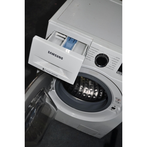 1105 - A SAMSUNG WW90J5456FW ECOBUBBLE WASHING MACHINE width 60cm x depth 60cm x height 84cm ( PAT pass and... 